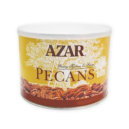 Azar Azar Large Pieces Pecan 5lbs Can, PK6 7000496